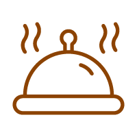 ícono comida casera